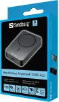 SANDBERG Magnet Wireless Powerbank 10000 ALU