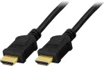 DELTACO High-Speed HDMI-kaabel, 5m, Ethernet, 4K UHD, must