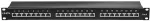 Lindy - Patch Panel - RJ-45 X 24 - Schwarz - 1U (25990)