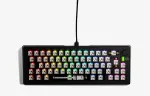 Klaviatuur Glorious GMMK 3 65 % Custom Gaming-Tastatur - Barebone, ISO-Layout, schwarz