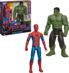 SPIDER-MAN Brand New Day Titan m&auml;ngufiguuride 2-pakk