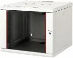 EQUIP 19" Netzwerkschrank Glast&uuml;r PM 600x600mm 9HE grau
