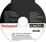 Techwood ahjupott TP-28FT 28cm