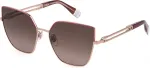 Furla P&auml;ikeseprillid naistele SFU690-580SHP (L&auml;&auml;ts/Sild/Taldrik) 58/17/135 mm