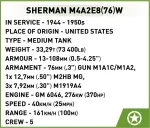 Cobi Klocki COBI Sherman M4A2E8 Easy Eight