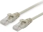 EQUIP Patchkabel Cat6A U/UTP 2xRJ45 0.25m beige LSZH Polybeutel