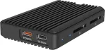 ICY BOX Geh. IcyBox M.2NVMe/SATA SSD mit zweifachem SD CR