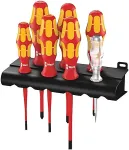Wera 160 iS/7 Rack screwdriver set Kraftform Plus Series 100