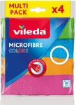 VILEDA Cleaning Clothes Microfiber Colors 4 pc(s)
