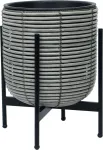 Home4you Lillepott WICKER alusega 30x30xH38cm, beežikashall