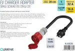 Platinet elektriauto adapter CEE 32A (F) - Schuko 16A (M) (EV_A22C35S)