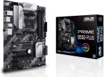 Emaplaat ASUS Mainboard||AMD B550|SAM4|ATX|3xPCI-Express 3.0 1x|1xPCI-Express 3.0 16x|2xM.2|1xPCI-Express 4.0 16x|Memory DDR4|Memory slots 4|1xHDMI|1xDisplayPort|2xUSB 2.0|1xUSB type C|5xUSB 3.2|1xOptical S/PDIF|1xRJ45|5xAudio port|PRIMEB550-PLUS