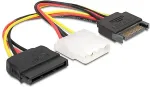 Delock SATA Power 15pin>4pin+SATA 5pin Del