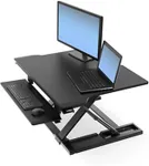 Monitor Ergotron WorkFit-TX - Gerade - Rechteckige Form - Schwarz - 18,2 kg - 432 cm - 810 x 685 mm (33-467-921)