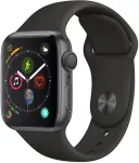 APPLE Watch Series 4 40mm Aluminium Sport Band Aluminium Black
