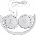 JBL Harman JBL TUNE 500 Kabling Hovedtelefoner Hvid