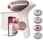 Epilaator PHILIPS IPL Hair Removal Device with SenseIQ | BRI977/00 Lumea 9900 Series | Bulb lifetime (flashes) 450.000 | Number of power levels 5 | Rose