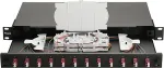 EQUIP LWL-Splei&szlig;kasten 12-Port LC-Duplex OM4 1U komplett sw