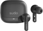 No name Sudio Earbuds | C8 | Bluetooth | Microphone | Black | Noise canceling | Noise reduction | Wireless