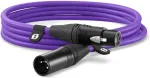 RODE R&Oslash;DE XLR3M-PU audio cable 3 m XLR Purple