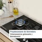 Pliidiplaat Bosch Serie 6 PCH6A5I90 hob Stainless steel Built-in 60 cm Gas 4 zone(s)