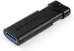 M&auml;lukaart VERBATIM USB-Stick 128GB 3.2 Pin Stripe Black retail