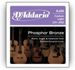 DADDARIO D'Addario EJ26 - acoustic guitar strings (11&ndash;52)