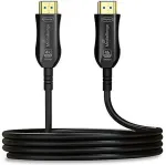 No name MediaRange HDMI High Speed Ethernet Kabel AOC 18Gibt/s 20m