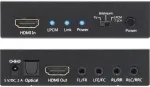 TECHly S&uuml;steem AV HDMI - Toslink signaali edastamiseks Black (025756)