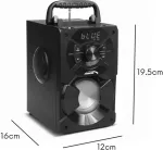 NONAME K&otilde;larid Audiocore bluetooth portable speaker, FM radio, SD/MMC card slot, AUX, USB, remote control, AC730