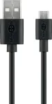 Goobay | Micro USB charging and sync cable | 46800 | USB-A to micro-USB USB 2.0 micro male (type B)