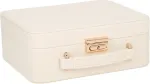 Home4you Ehtekarp SEZANE TRAVEL 23,5x18,5x9cm, valge