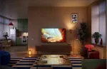 Teler PHILIPS 4K QLED Ambilight TV | 65PQS7801/12 | 55" | Smart TV | Titan OS | UHD | Black