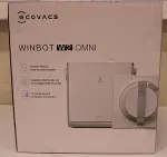 ECOVACS SALE OUT. | Window Cleaning Robot | WINBOT W2 OMNI | Corded | 2800 Pa | White | USED, DIRTY, SCRATCHED, MISSING LIQUID BOTTLE
