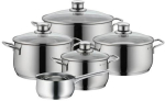 WMF pot set Diadem Plus, 5-piece (stainless steel)