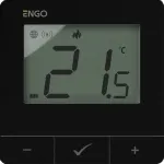 No name ENGO Controls E25-BATB - Internetowy, natynkowy regulator temp.
