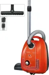 Tolmuimeja Siemens VSP3AAAA Trommel-Vakuum 750W Rot Staubsauger (VSP3AAAA)