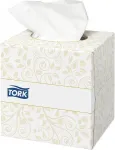 TORK Kosmeetilised salvr&auml;tikud EXTRA SOFT, 20,8x20cm, 2-kih. 100tk , valge, 30 tk