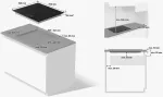 Pliidiplaat SAMSUNG NZ64B5045FK/U2