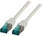 EFB Elektronik EFB RJ45 Patchkabel S/FTP Cat.6A LSZH 0.15m grau