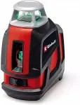 EINHELL TE-LL 360 G cross line laser, black/red, green laser lines