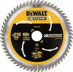DeWALT Xtreme Runtime 210mm x 30mm 60T CSB