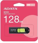 M&auml;lukaart ADATA Technology ADATA UC300 128GB USB 3.2 Gen 1 / USB-C USB stick Sort Gr&oslash;n