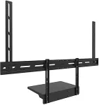 NEOMOUNTS Floor stand | AV45-500BL Laptop Shelf Kit | Height adjustment | 43-110 " | Maximum weight (capacity) 2.5 kg | Black