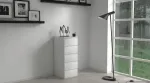 TOP E SHOP Topeshop W5 BIEL MAT chest of drawers