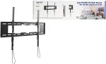 Logilink TV-Wandhalterung,55-90",neigbar,horiz.verstellbar