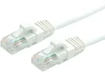 VALUE - Patch-Kabel - RJ-45 (M) bis RJ-45 (M) - 2 m - UTP - CAT 6a - geformt, ohne Haken - wei&szlig;, RAL 9003 (21.99.1472)
