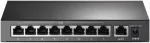 TP-Link | Switch | TL-SF1009P | Unmanaged | Desktop | 10/100 Mbps (RJ-45) ports quantity 9 | PoE+ ports quantity 8 | Power supply type External