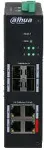 Dahua Technology 8-Port Hardened Managed Switch with 4-Port PoE