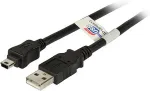 EFB-Elektronik USB2.0 Anschlusskabel A-Mini B (5polig), St.-St., 3,0m, schwarz, Premium Hersteller: EFB Elektronik (K5251SW.3)